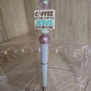 Inspirational Coffee and Jesus Pen